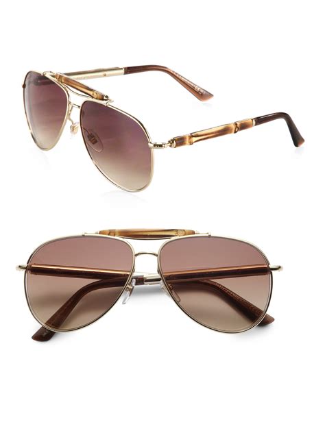 aviator gucci glasses